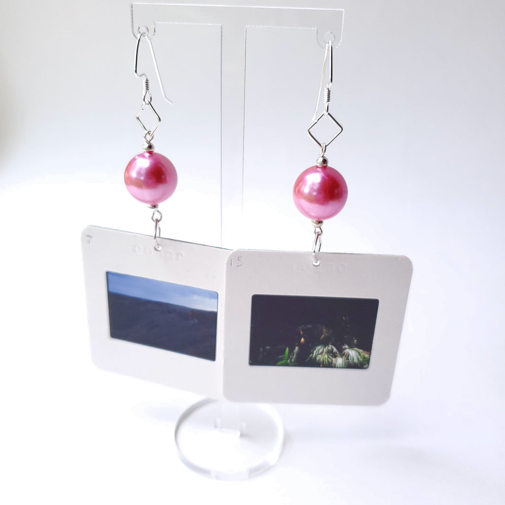 Vintage Slide Jewelry handmade in Austin, Texas by jewelry designer Anne Marie Beard.
