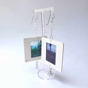 Slide Earrings - Long Chains