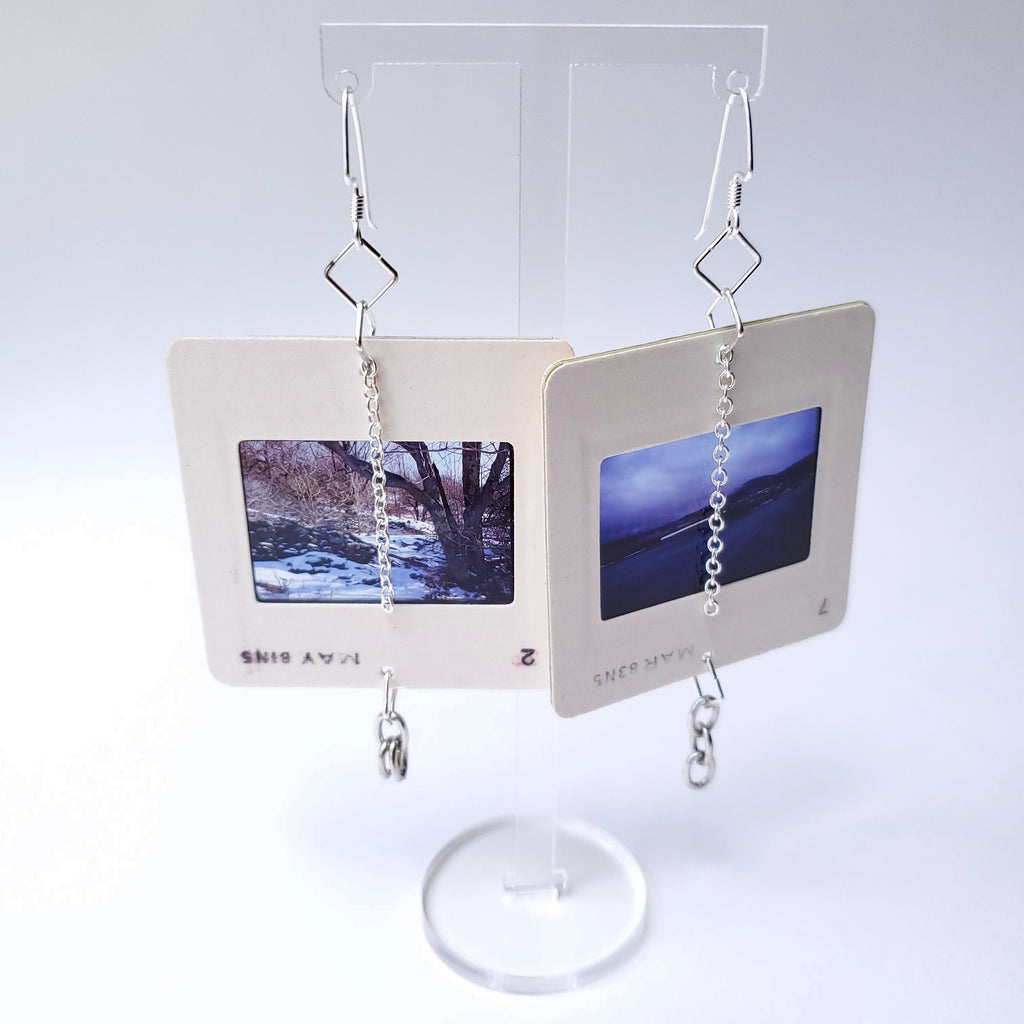 Vintage Slide Jewelry handmade in Austin, Texas by jewelry designer Anne Marie Beard.
