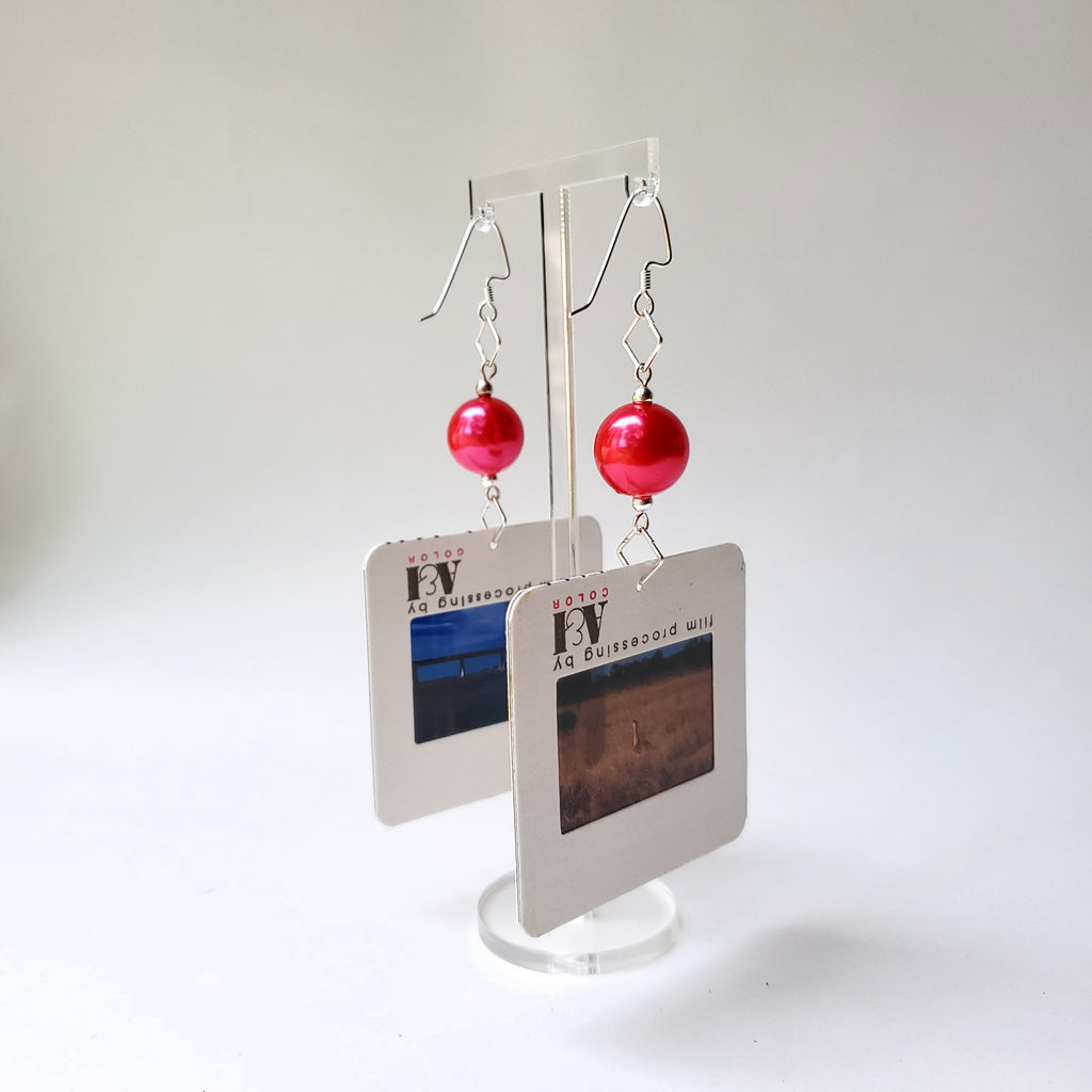 Vintage Slide Jewelry handmade in Austin, Texas by jewelry designer Anne Marie Beard.