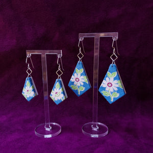 Textile Earrings - Daisy Babies