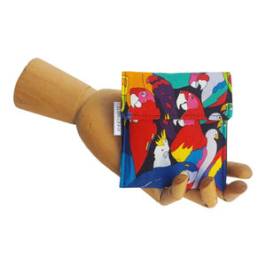 Mini Wallet - Parrots
