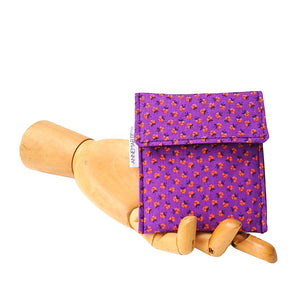 Mini Wallet - Vintage Plum Floral