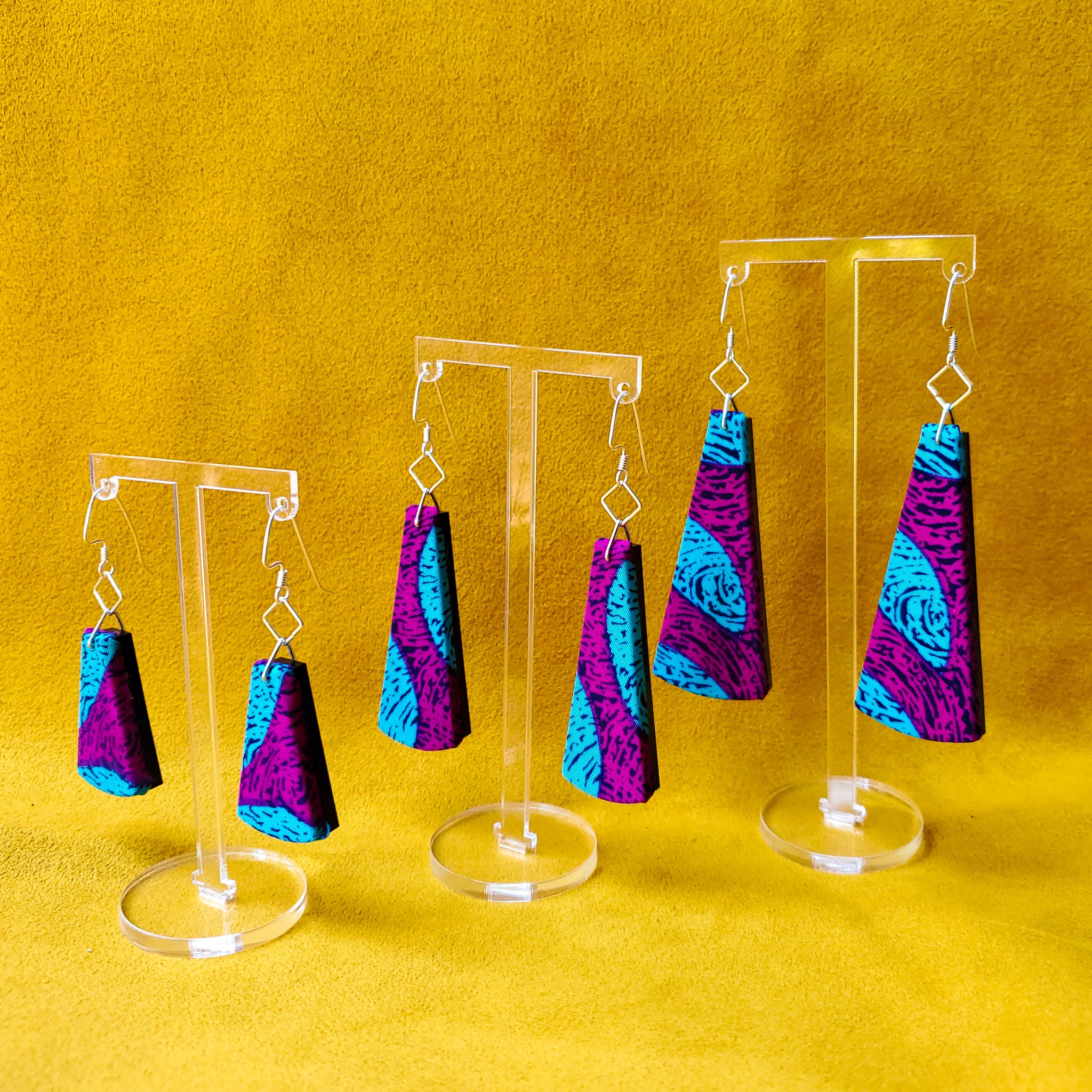 Textile Earrings
